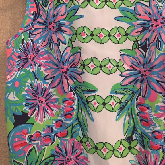 Lilly Pulitzer silk tank size S - Picture 3 of 5